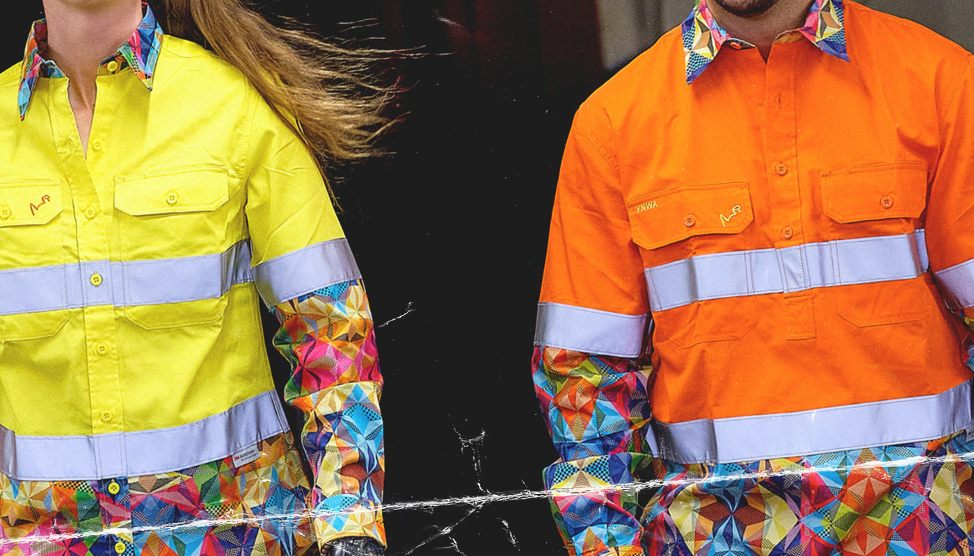 Orange & Yellow Hi Vis Work Shirts