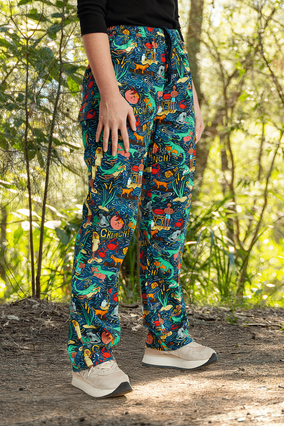 TradeMutt Scrubs Unisex Stop Croc & Roll Scrub Pants Unisex Stop Croc & Roll Scrubs Pant | TradeMutt Work Shirts