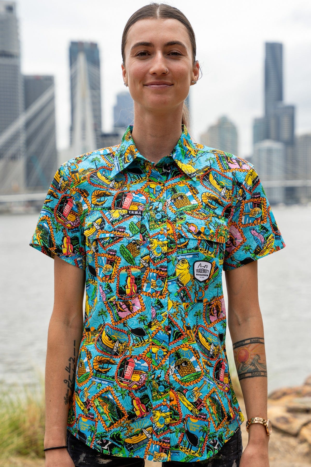 Women's Lightweight Big Thing Energy Short Sleeve Work Shirt