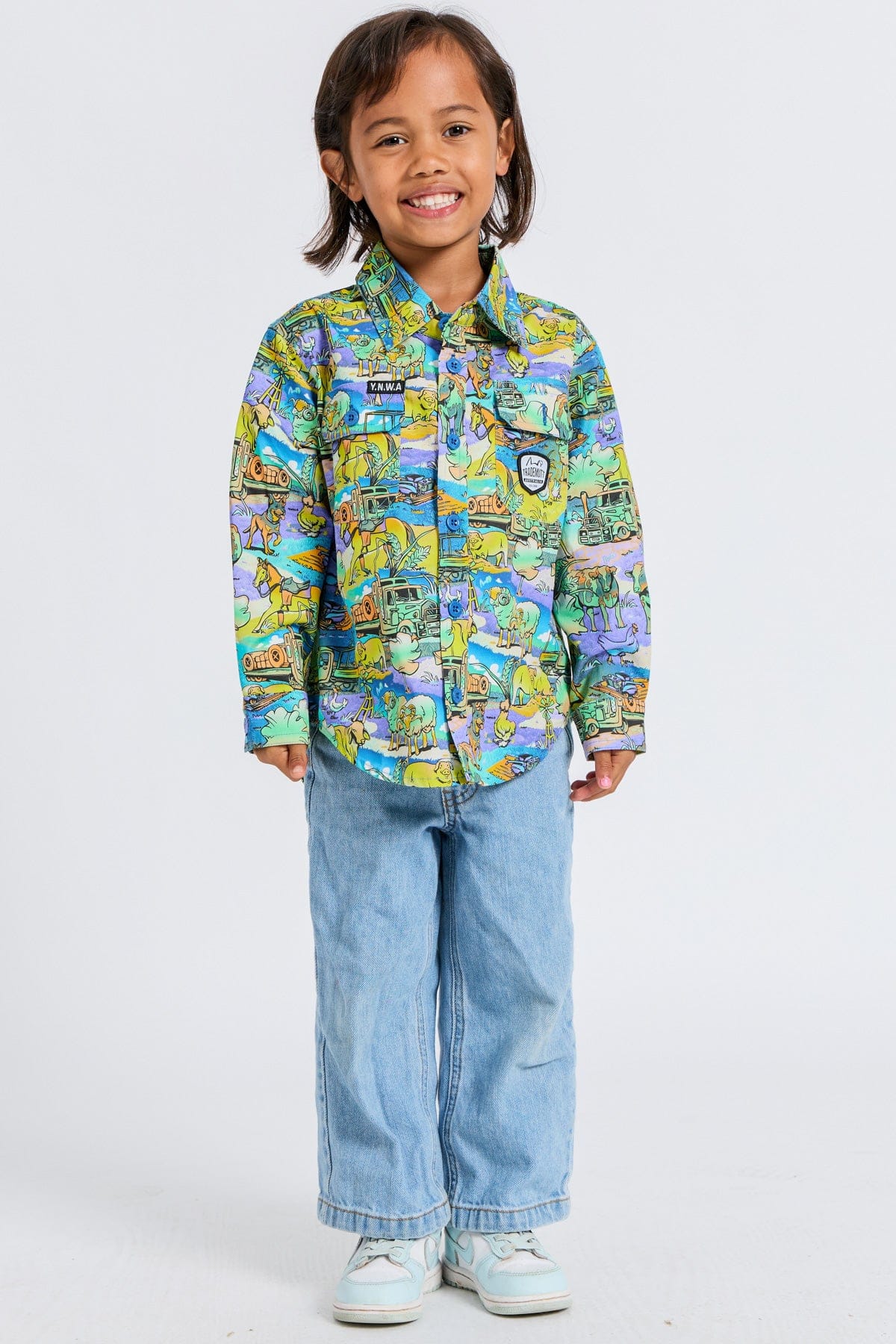 TradeMutt Kids Kids Cracka' Dawn Work Shirt Kids Cracka' Dawn Work Shirt