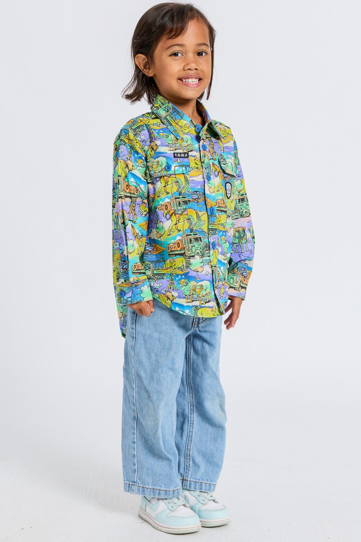 TradeMutt Kids Kids Cracka' Dawn Work Shirt Kids Cracka' Dawn Work Shirt