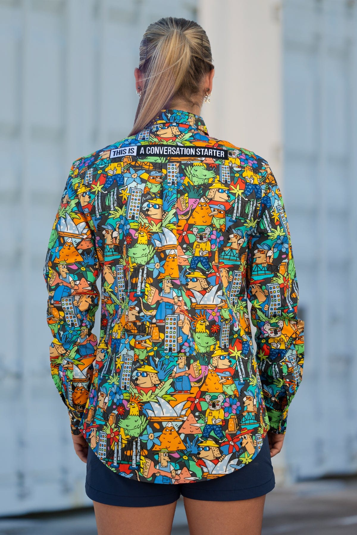 Women's The Big Smoke Full Button Work Shirt
