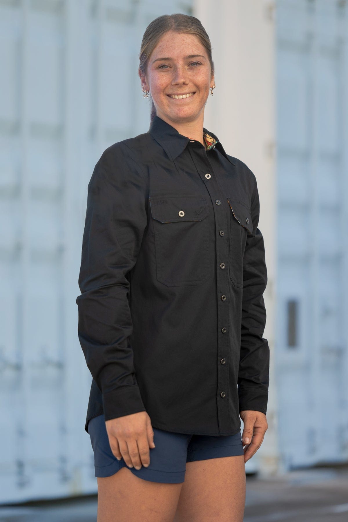 Women's The Big Smoke Undercover Mutter Workshirt