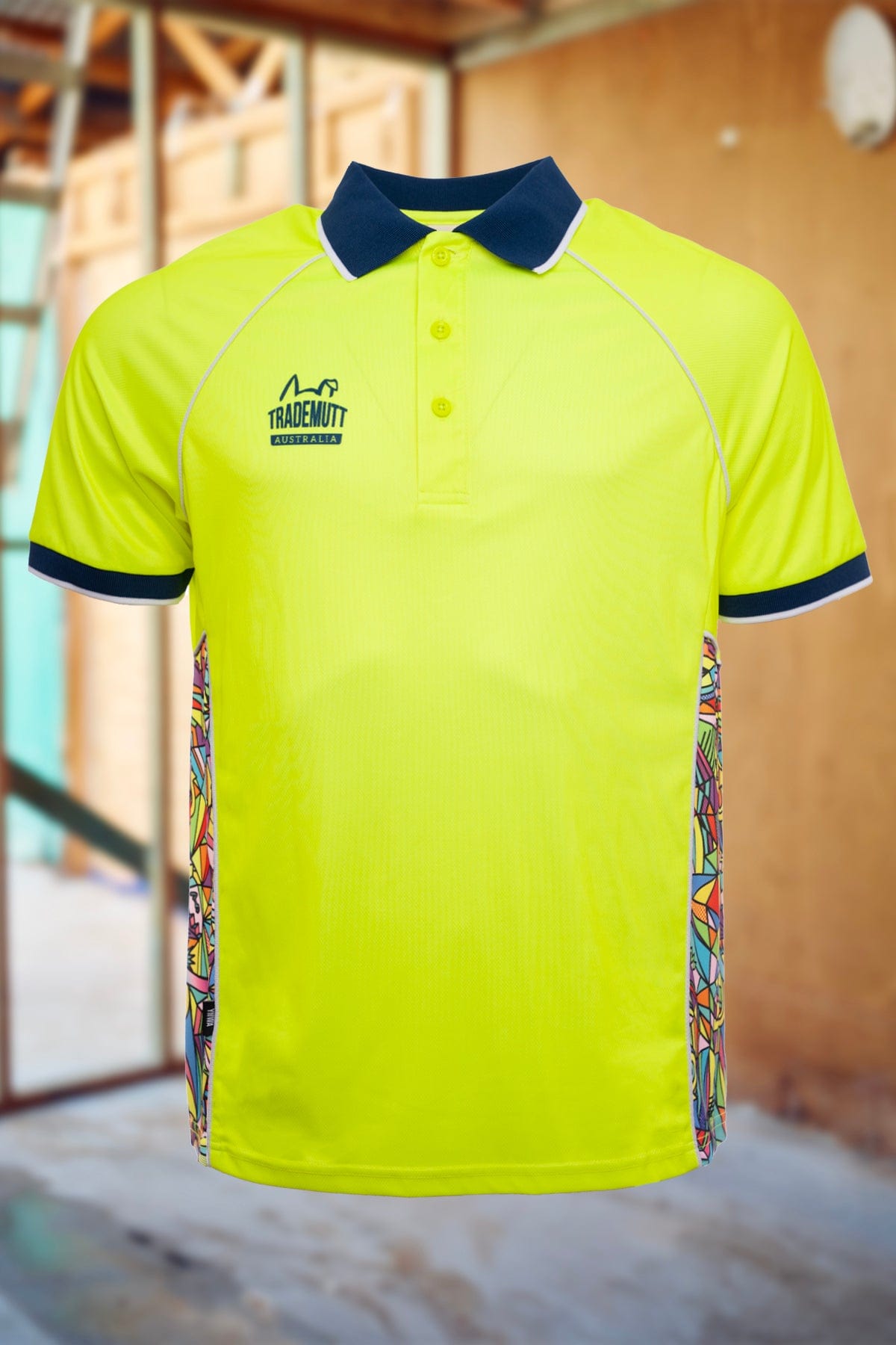 TradeMutt Polo Unisex Yellow Bonza Polo Unisex RPET Bonza Yellow Polo | TradeMutt Workshirts