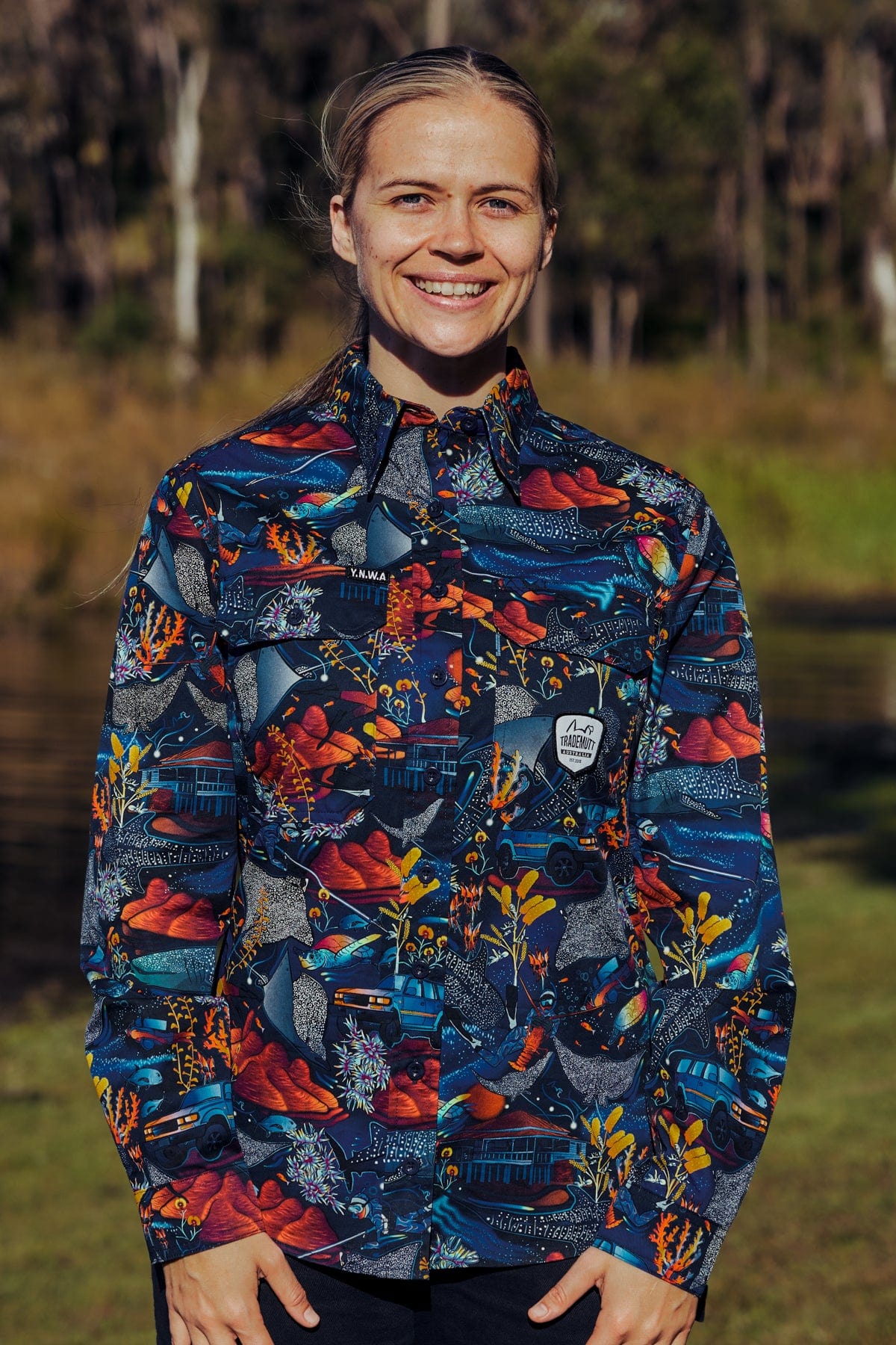 Women's Ningaloo Nomad Full Button Work Shirt