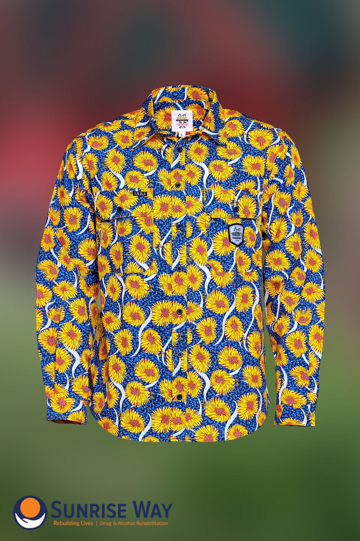 TradeMutt Custom Sunrise Way Full Print Cotton Work Shirt Custom Sunrise Way Full Print Cotton Work Shirt 20969