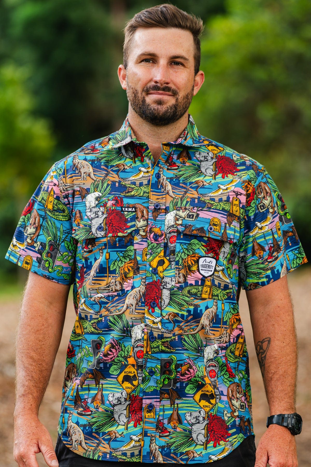 TradeMutt Workshirt Men's May Short Sleeve Work Shirt Men's May Short Sleeve Work Shirt
