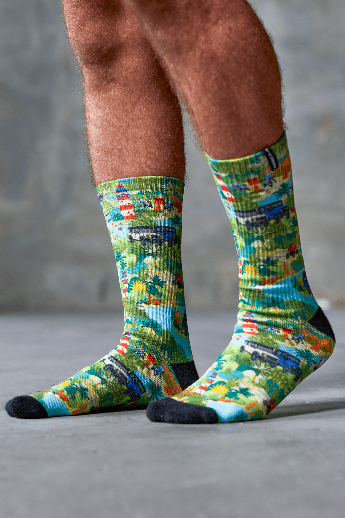 TradeMutt Footwear That's Livin Barry Printed Socks That's Livin Barry Printed Socks