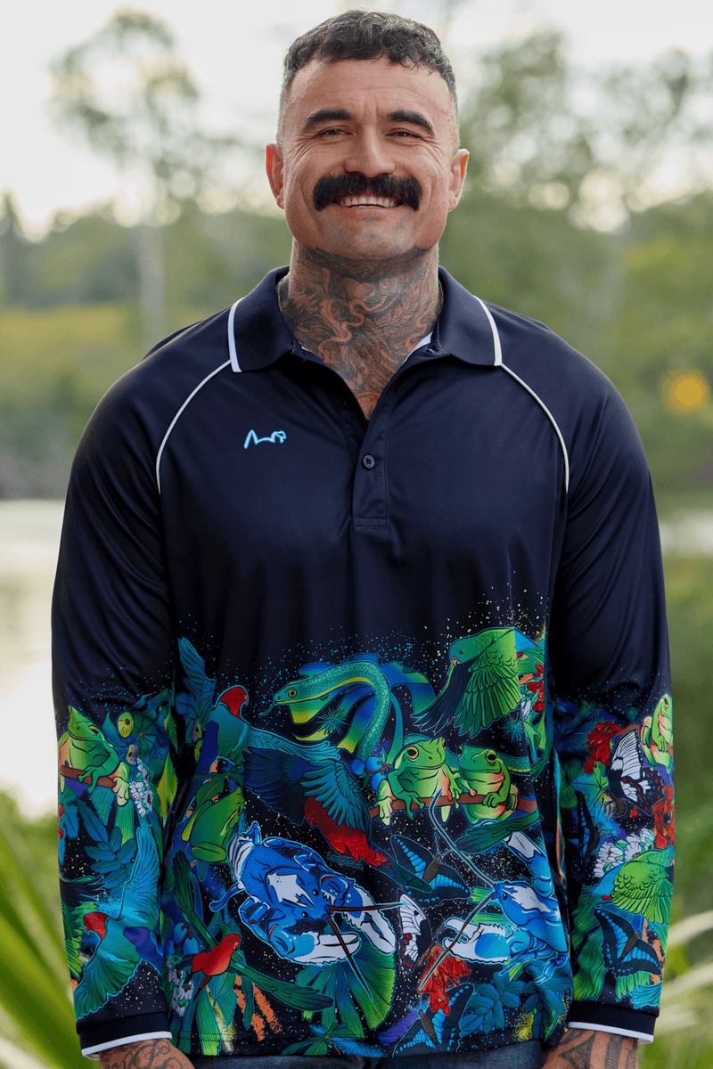 Long Sleeve Polo