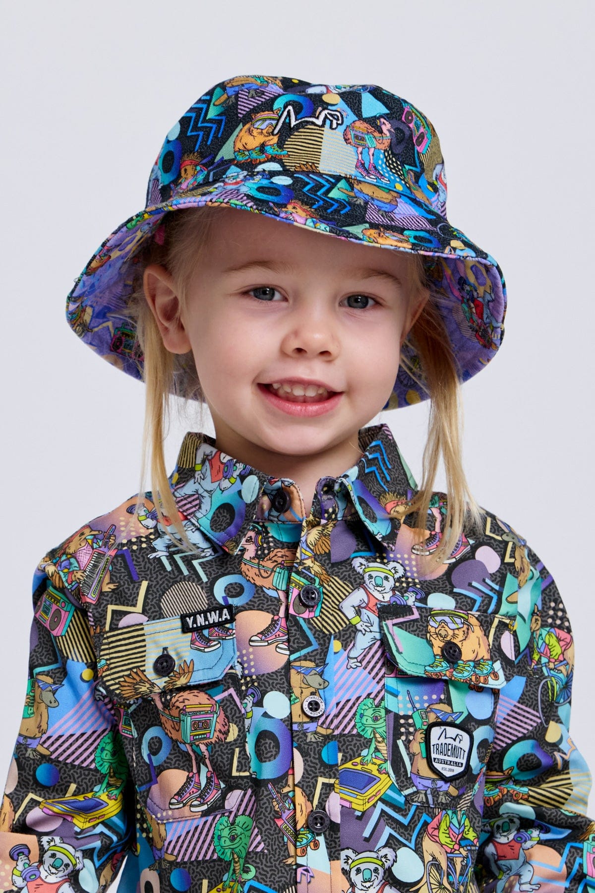 アート・デザイン・音楽 GLLET 2002 WALKING HAT BOY Hip Hop Graffiti Art & Music That Makes Us Proud Reversible Bucket