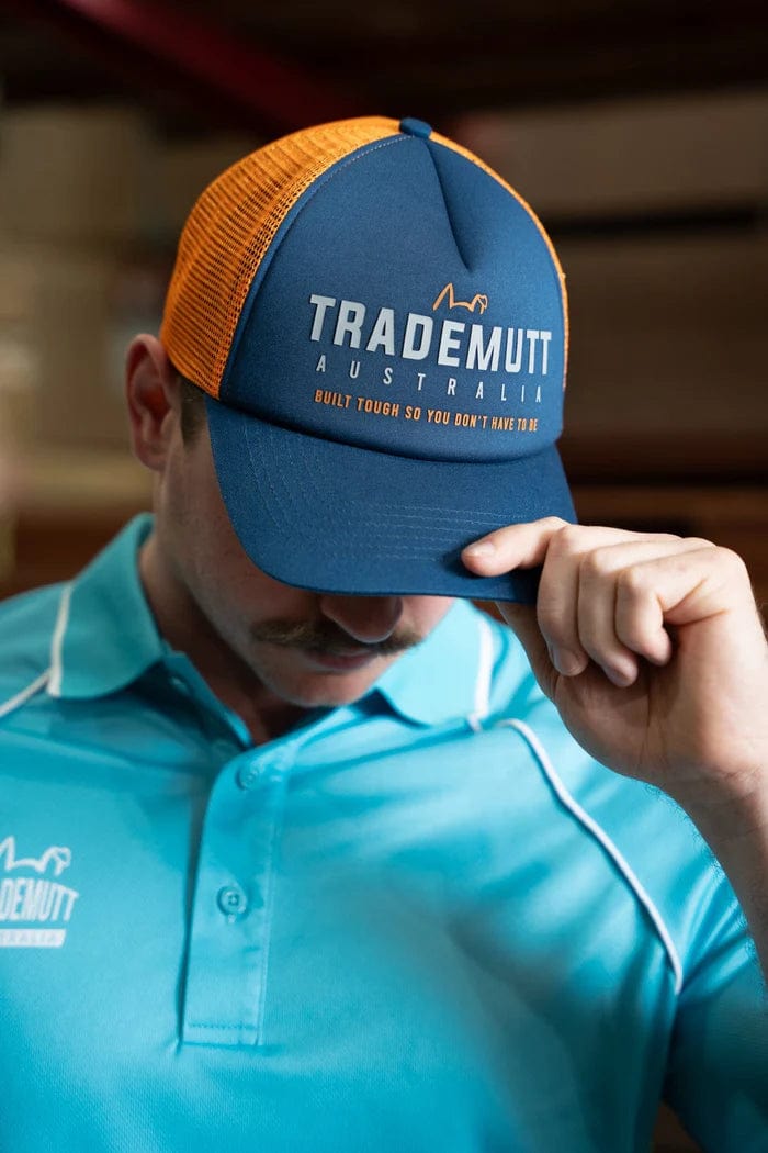 Grey Foam Trucker Cap TradeMutt Accessories - Main Image