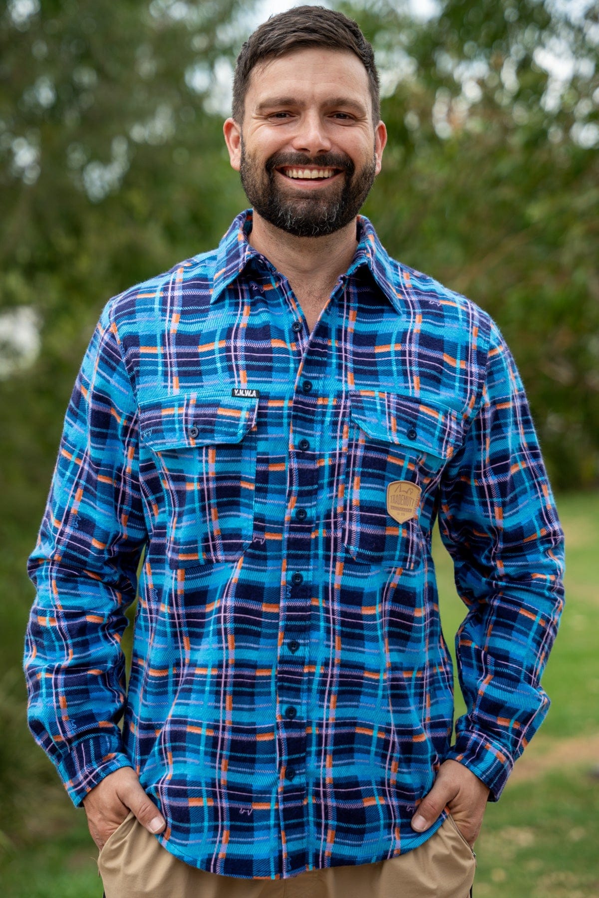 TradeMutt Workshirt Ocean's Runway Flanno Ocean's Runway Flanno