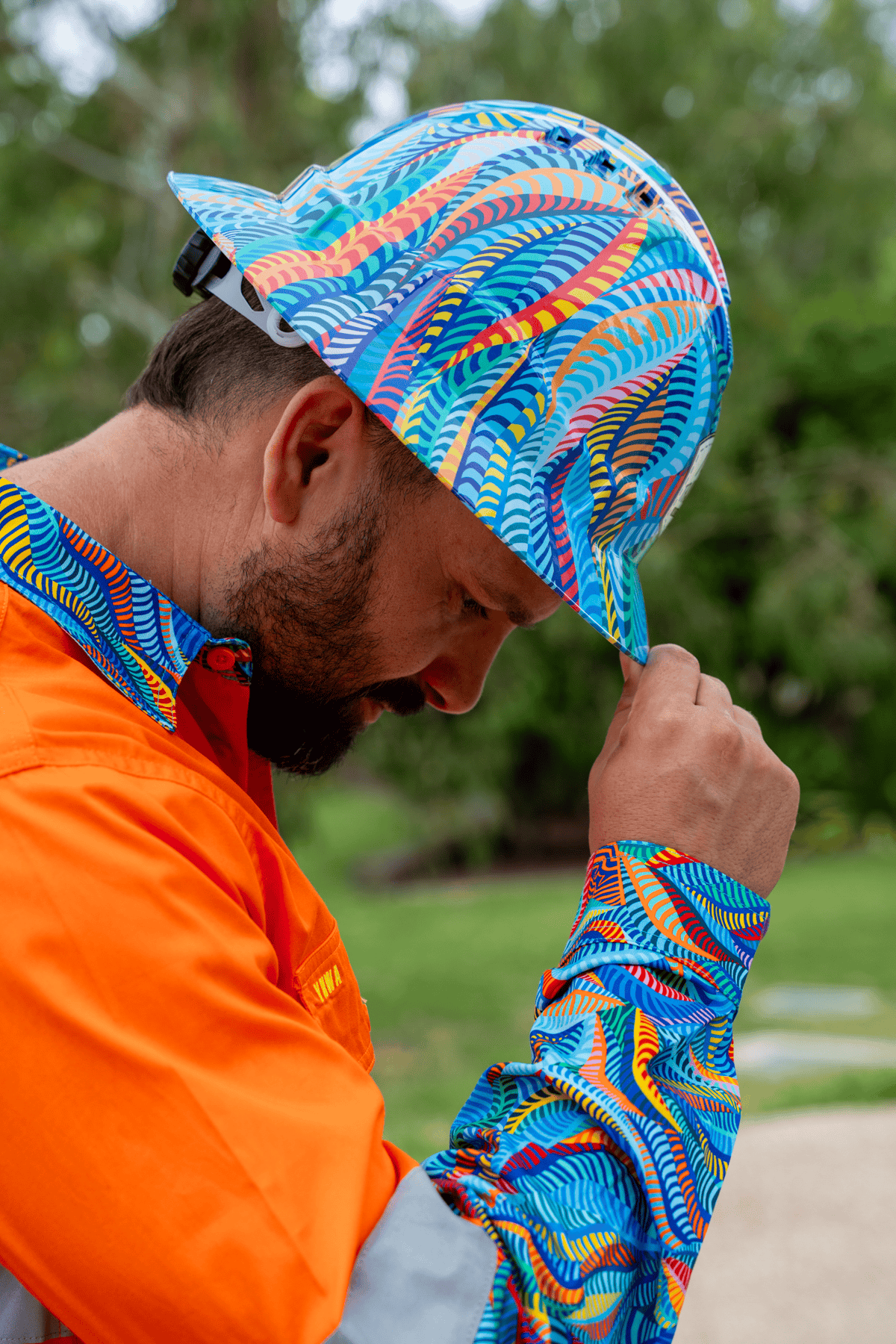 TradeMutt Headwear Snazzy Hard Hat Snazzy Hard Hat | TradeMutt Hard Hats 22610