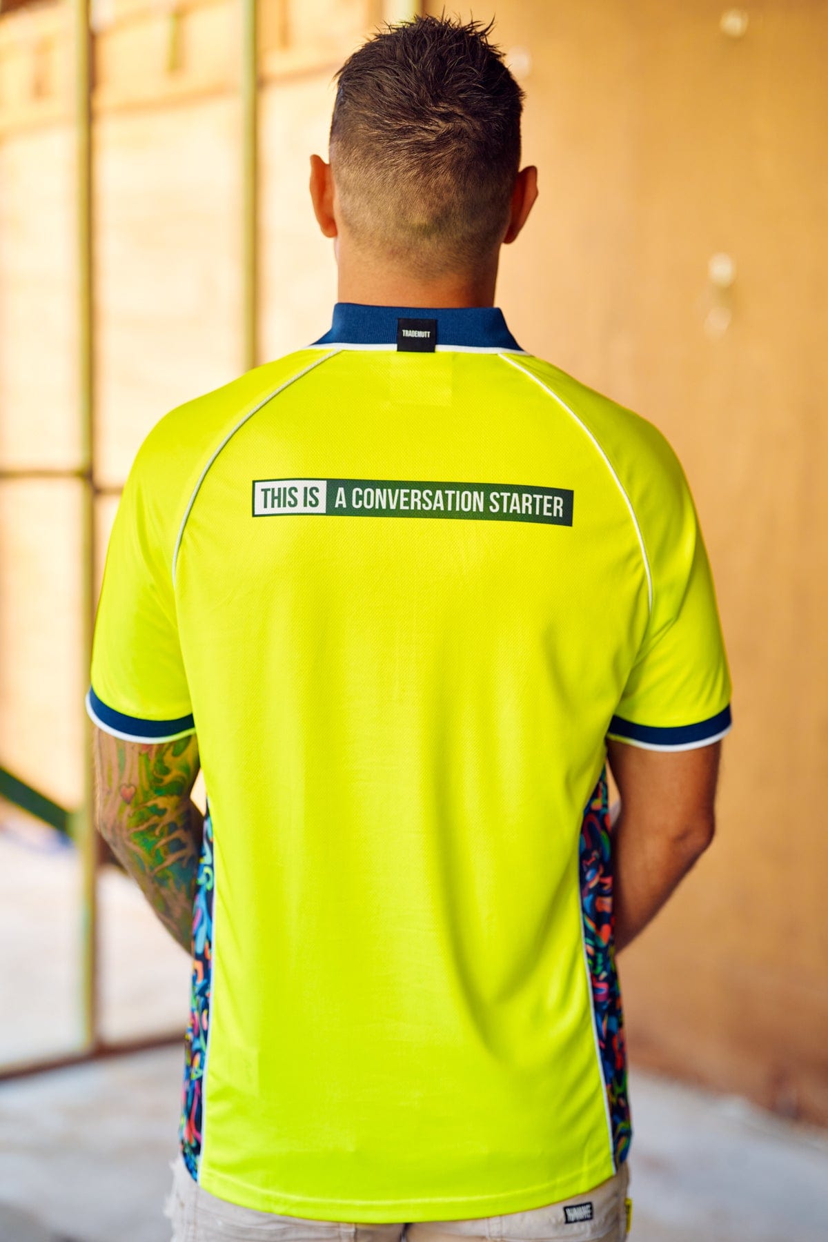 TradeMutt Polo Unisex Yellow Pearler Polo Unisex RPET Pearler Yellow Polo | TradeMutt Workshirts
