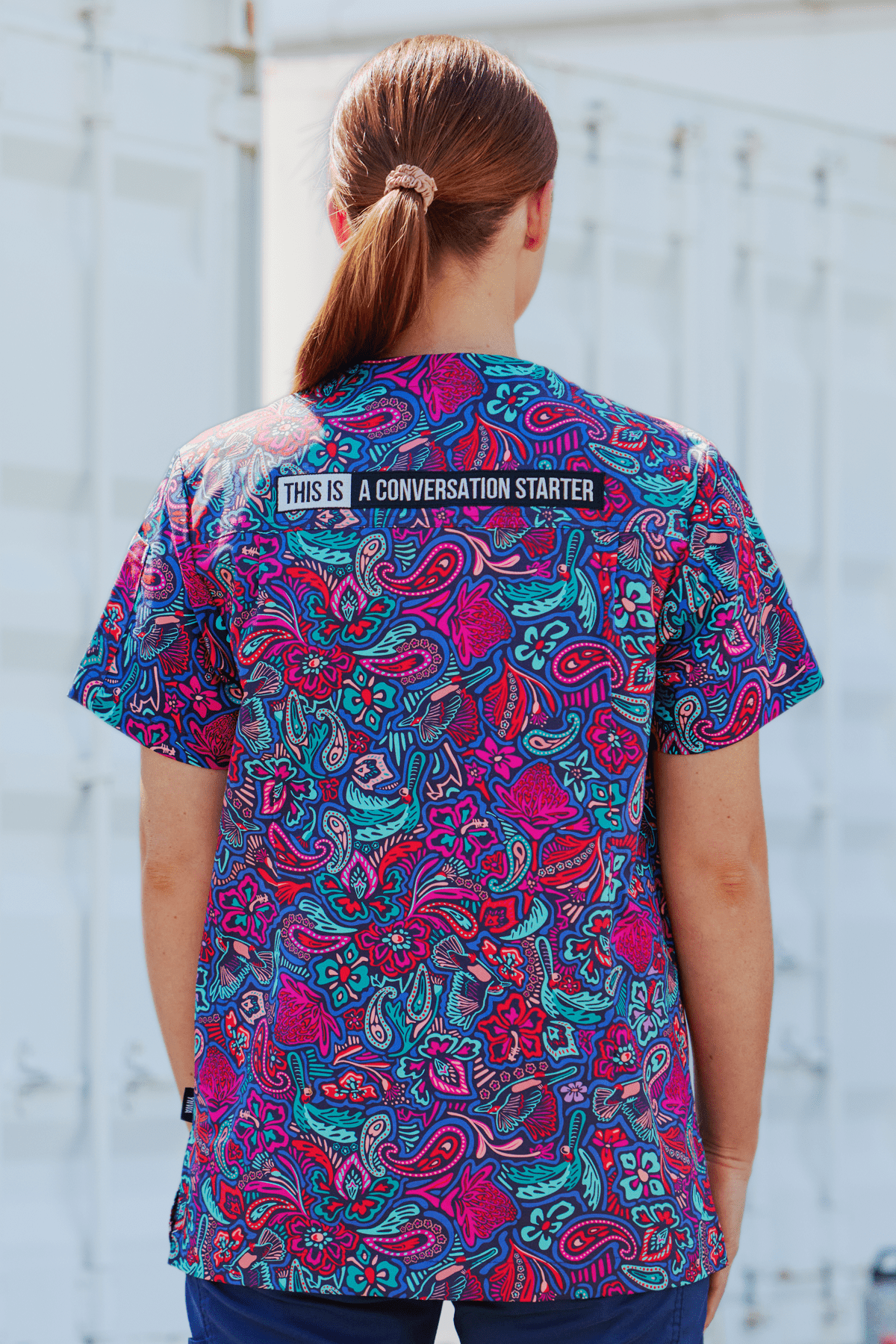 Unisex The Larrikin Scrub Top