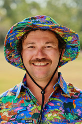 Water You Looking At Wide Brim Hat