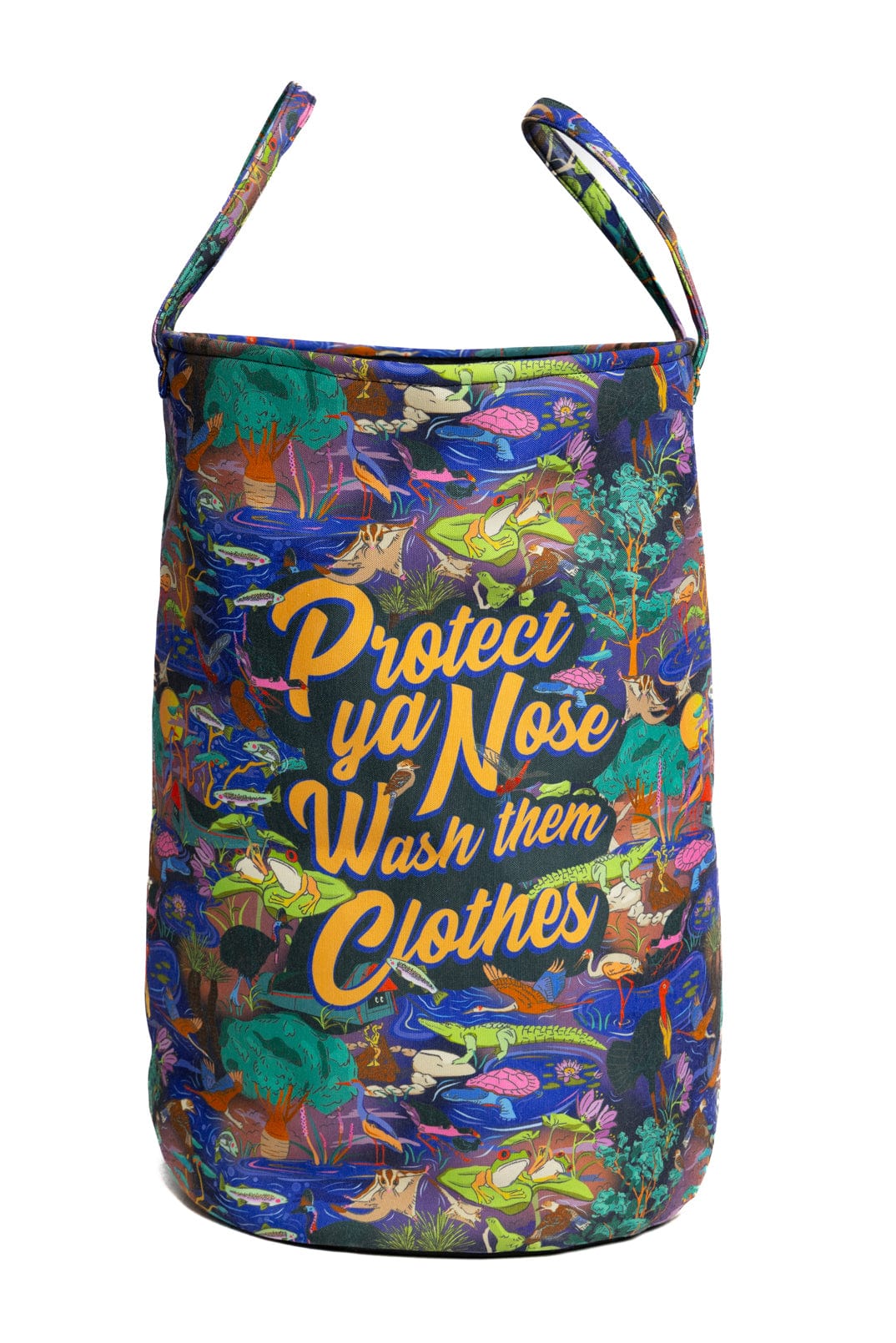 Water You Looking At Laundry Bag