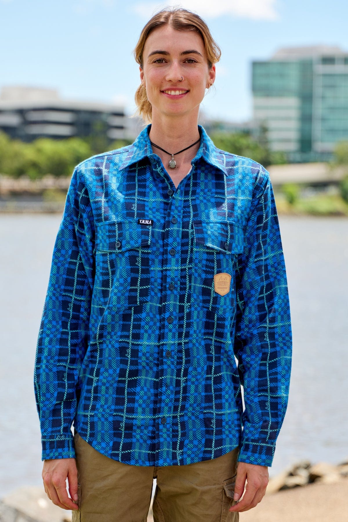 Blue Gum Flanno