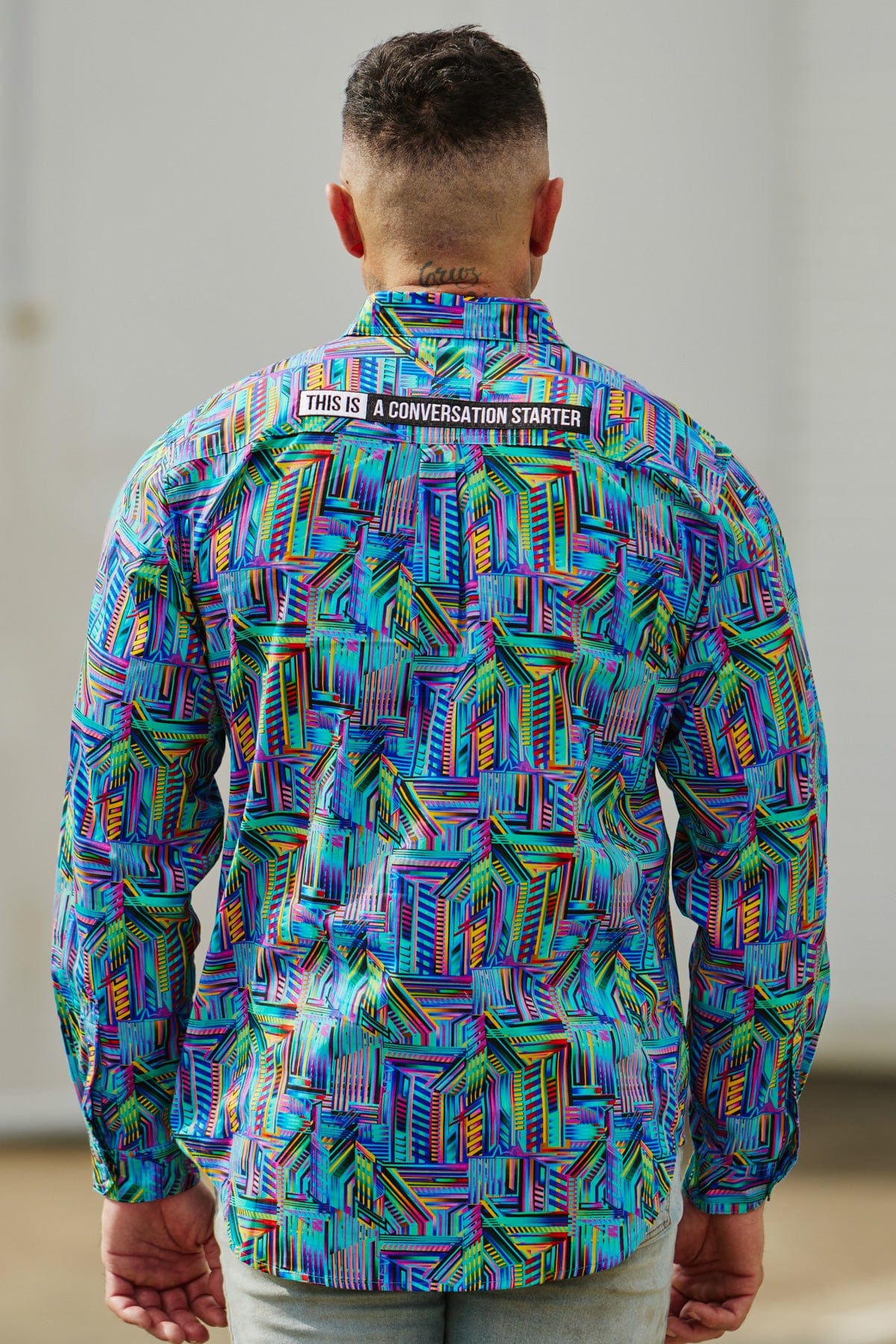 Men's The Trooper Half Button Work Shirt