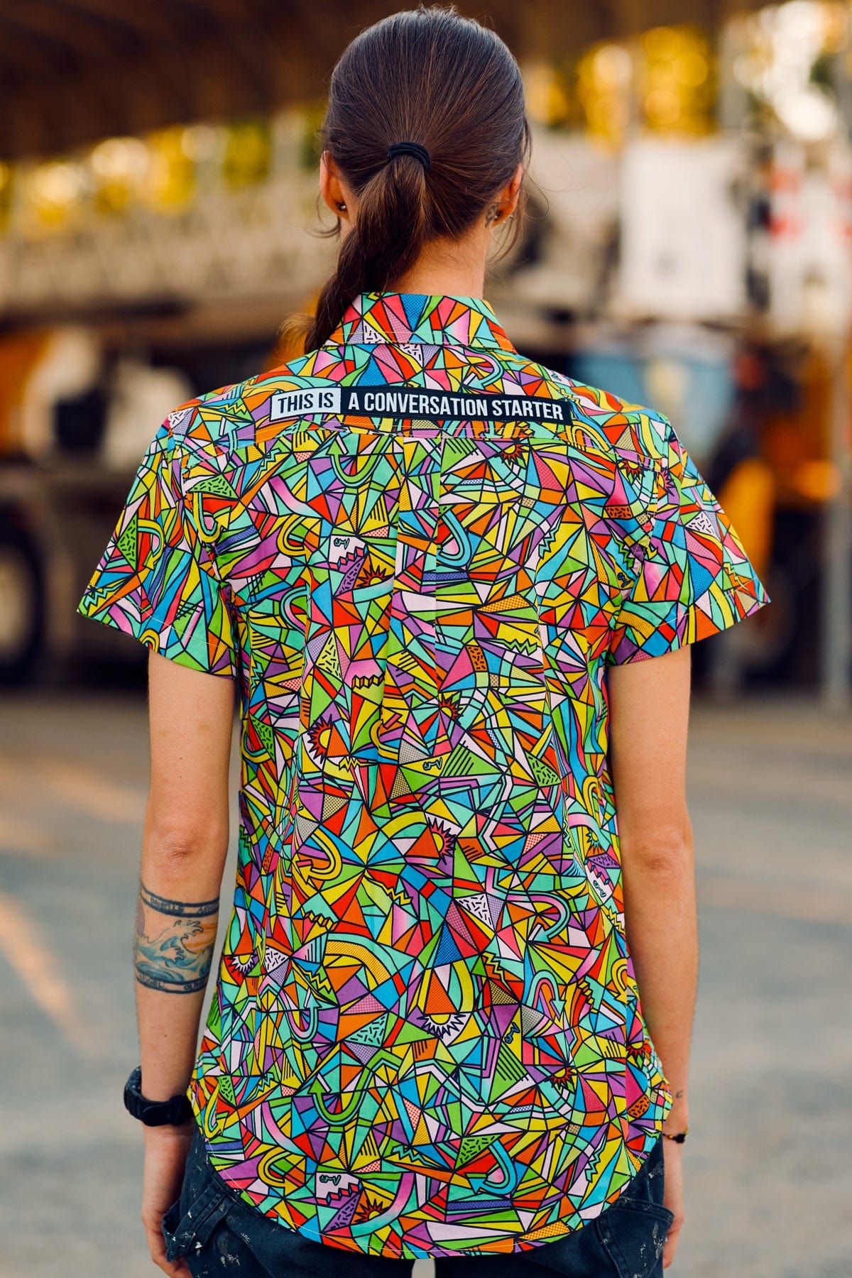 TradeMutt Workshirt Women's Bonza Full Button Short Sleeve Work Shirt Women's Bonza Short Sleeve Workshirt | TradeMutt Workshirts