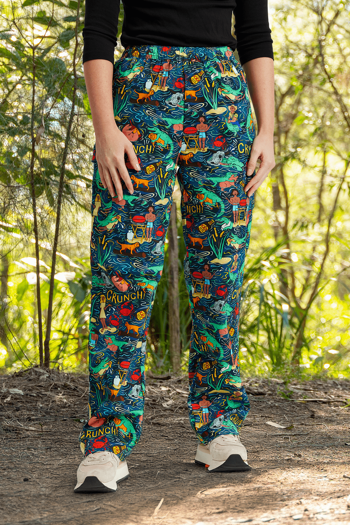 TradeMutt Scrubs Unisex Stop Croc & Roll Scrub Pants Unisex Stop Croc & Roll Scrubs Pant | TradeMutt Work Shirts
