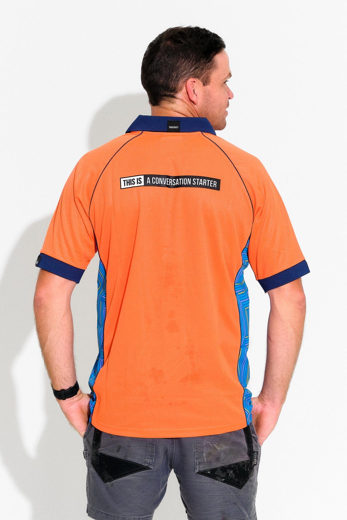TradeMutt Polo Orange Navigator Polo Orange Navigator Polo