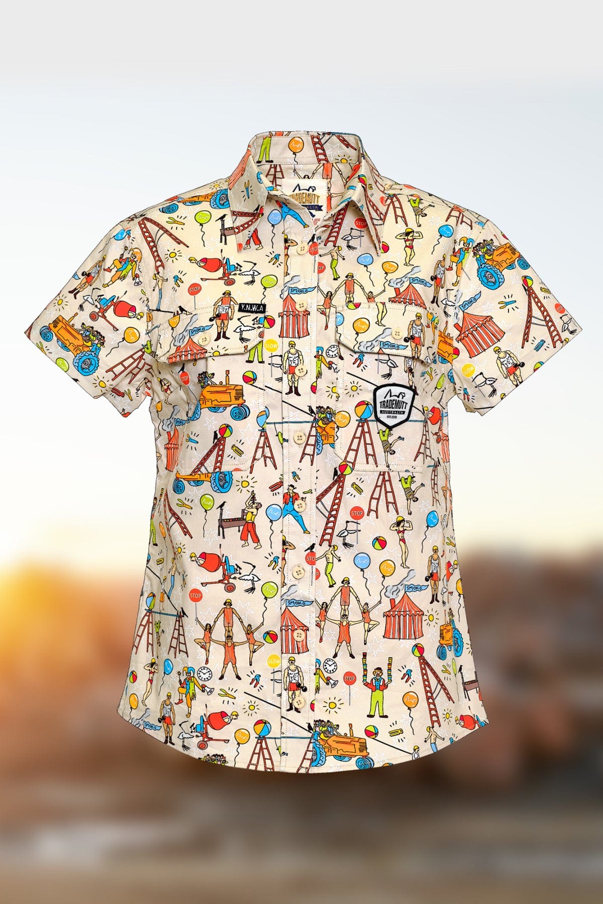 TradeMutt Workshirt Women's Juggling Act S/S Workshirt Women's Juggling Act S/S Workshirt | TradeMutt Workshirts