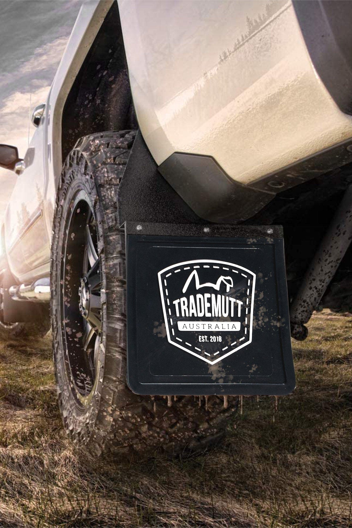 Mud-Flaps-TradeMutt-Accessories-On-Car