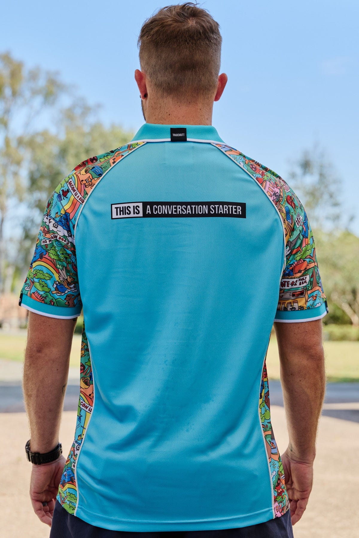 Unisex Hot Diggity Dawg Short Sleeve Polo