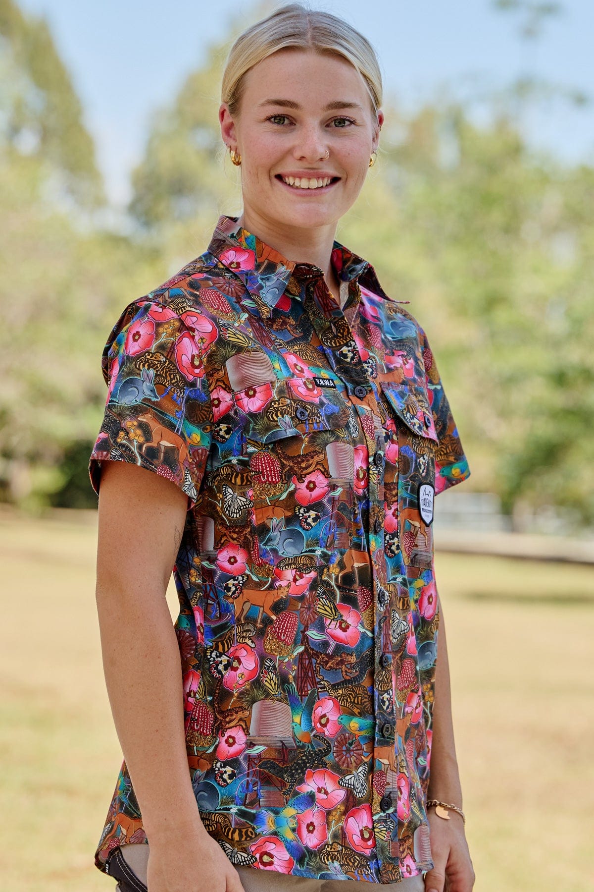 Women's Goanna Getcha Short Sleeve Work Shirt