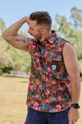 TradeMutt Workshirt Goanna Getcha Territory Sleeve Work Shirt Goanna Getcha Territory Sleeve Work Shirt