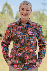 Women's Goanna Getcha Full Button Work Shirt