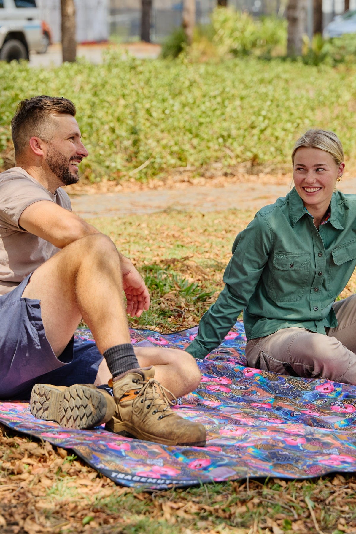 Goanna Getcha Smoko Mat