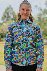 Women's Daydreamin' Full Button Work Shirt