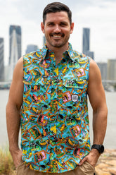 Big Thing Energy Territory Sleeve Work Shirt