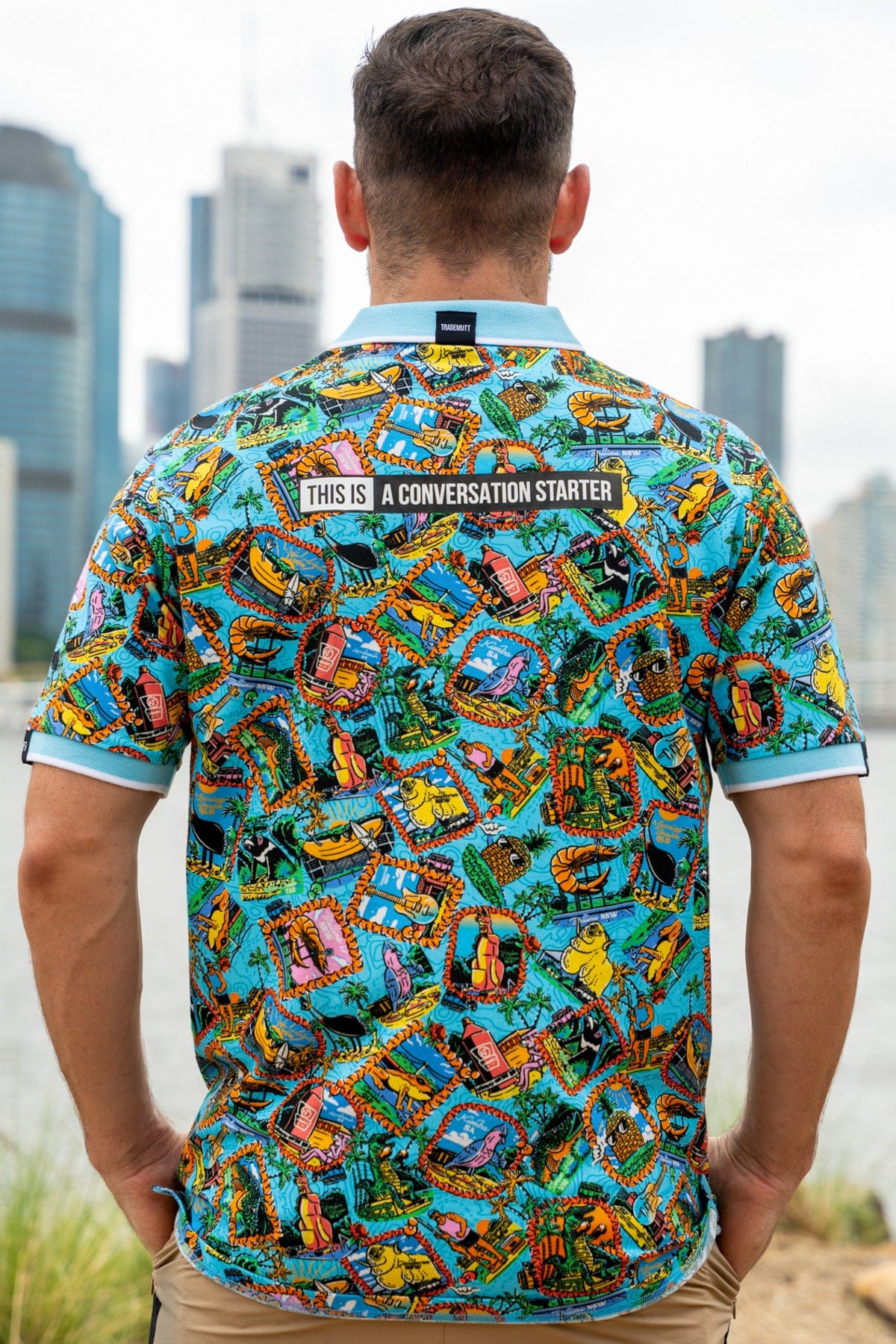 Unisex Big Thing Energy Cotton Short Sleeve Polo