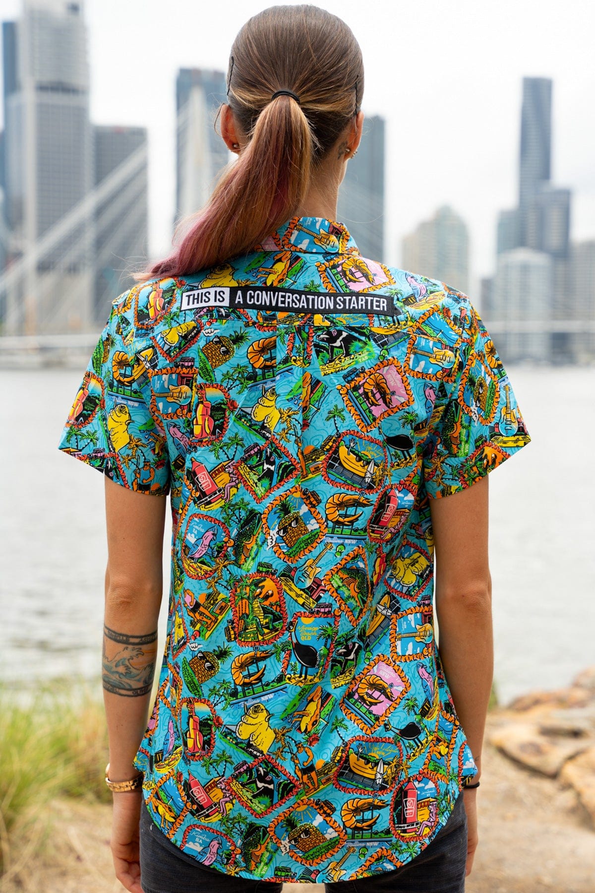 Women's Lightweight Big Thing Energy Short Sleeve Work Shirt