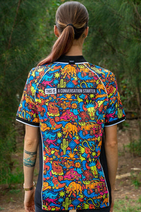 TradeMutt Polo Unisex Shindig Shenanigans Short Sleeve Polo Unisex Shindig Shenanigans Short Sleeve Polo