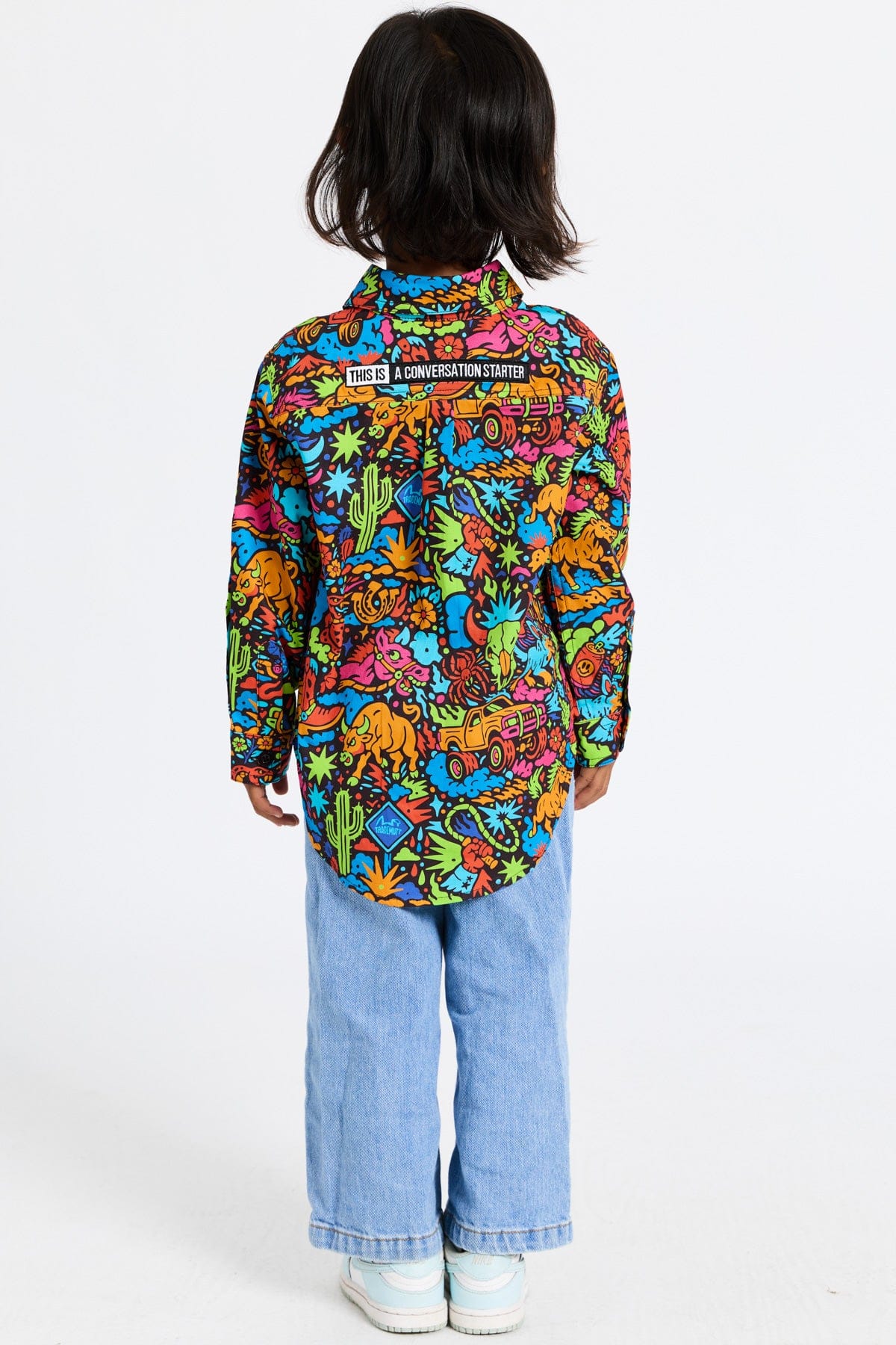 TradeMutt Kids Kids Shindig Shenanigans Work Shirt Kids Shindig Shenanigans Work Shirt