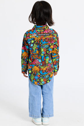 TradeMutt Kids Kids Shindig Shenanigans Work Shirt Kids Shindig Shenanigans Work Shirt
