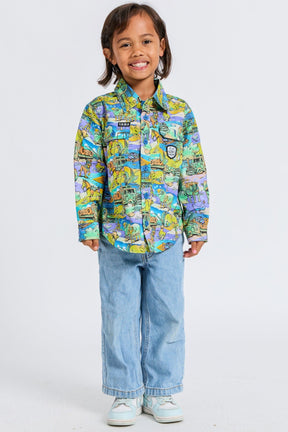 TradeMutt Kids Kids Cracka' Dawn Work Shirt Kids Cracka' Dawn Work Shirt