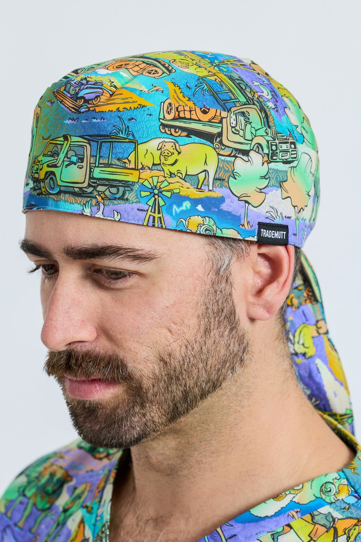 TradeMutt Scrubs Cracka' Dawn Scrub Cap Cracka' Dawn Scrub Cap 22428