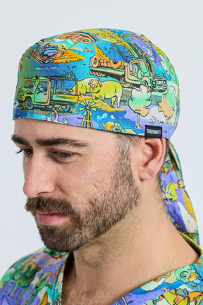 TradeMutt Scrubs Cracka' Dawn Scrub Cap Cracka' Dawn Scrub Cap 22428