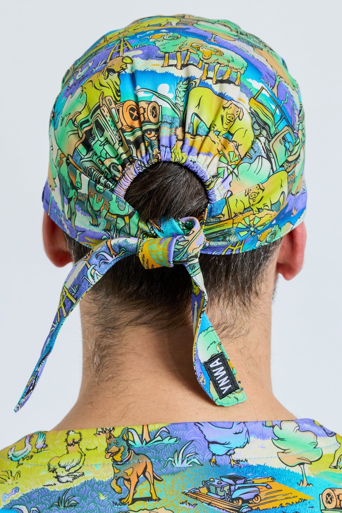 TradeMutt Scrubs Cracka' Dawn Scrub Cap Cracka' Dawn Scrub Cap 22428