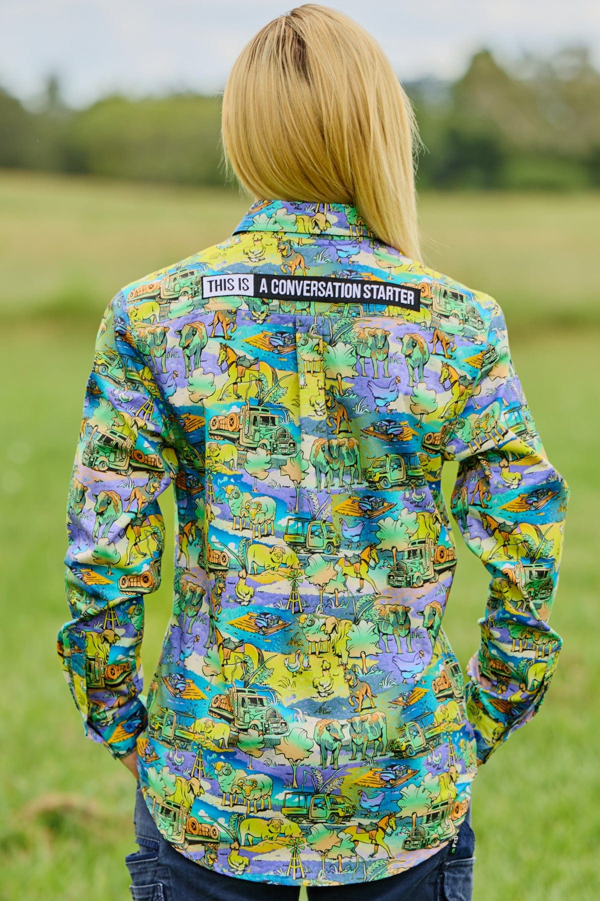 Women's Cracka' Dawn Full Button Work Shirt