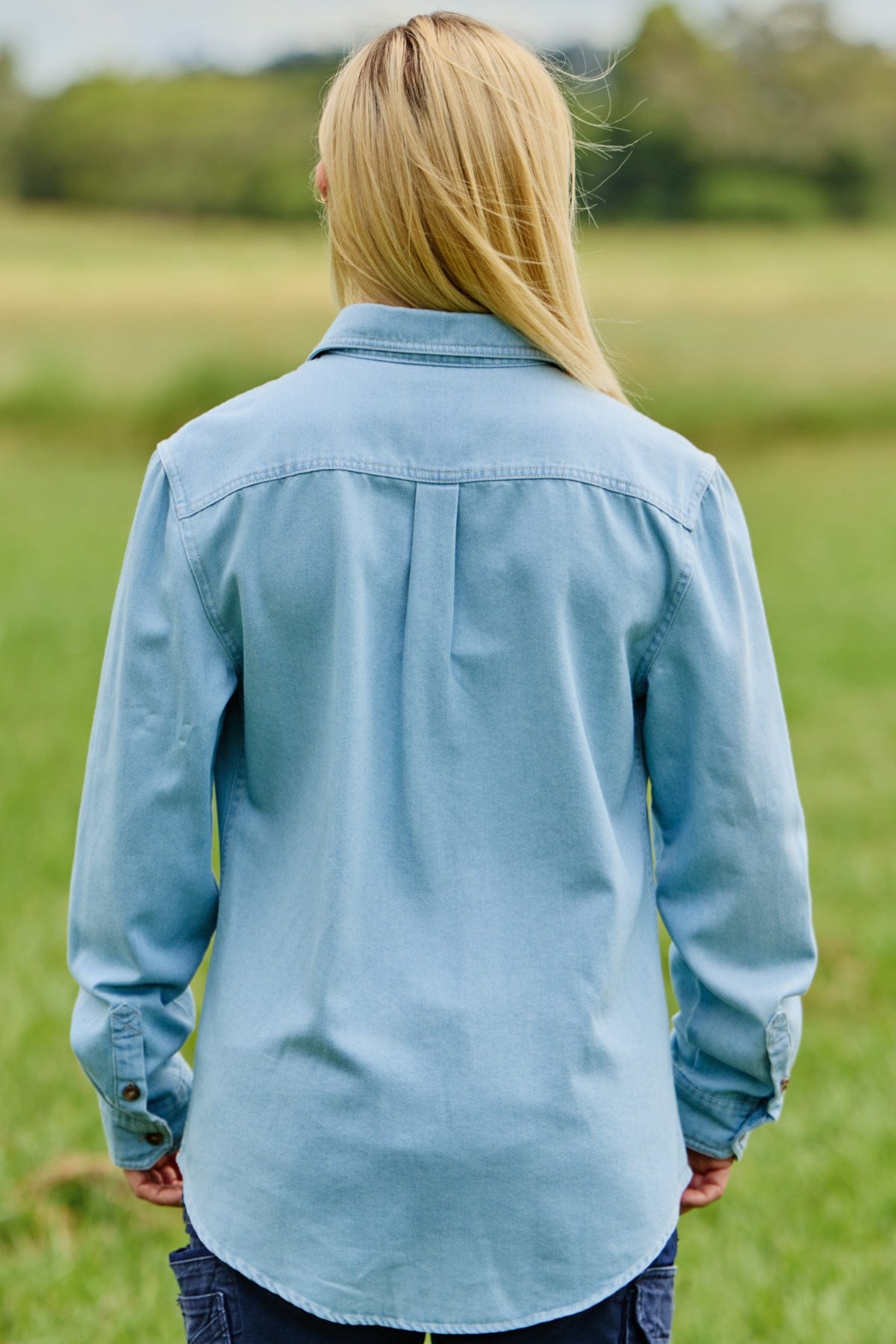 Women's Cracka' Dawn Denim Work Shirt