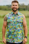 TradeMutt Workshirt Cracka' Dawn Territory Sleeve Work Shirt Cracka' Dawn Territory Sleeve Work Shirt