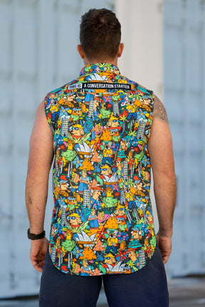 TradeMutt Workshirt The Big Smoke Territory Sleeve Work Shirt The Big Smoke Territory Sleeve Work Shirt  | TradeMutt Work Shirts | Short Sleeve Shirt