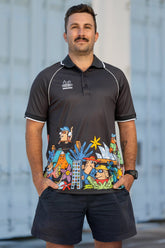 The Big Smoke Short Sleeve Feature Polo