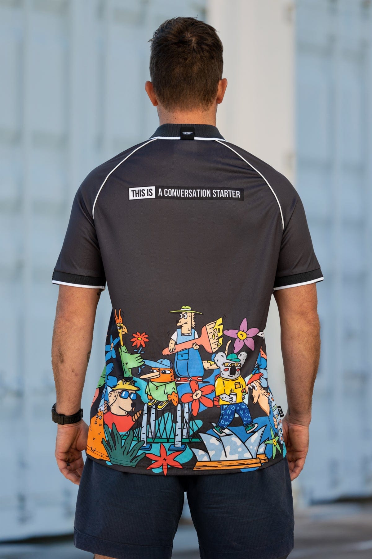 The Big Smoke Short Sleeve Feature Polo